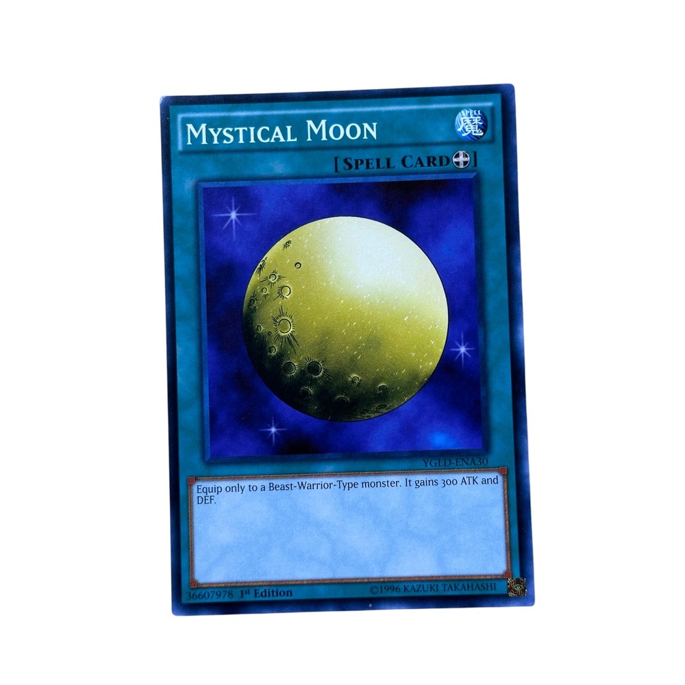 Yu-Gi-Oh! Trading Card Game Mystical Moon YGLD-ENA30 1st Edition Common Spell